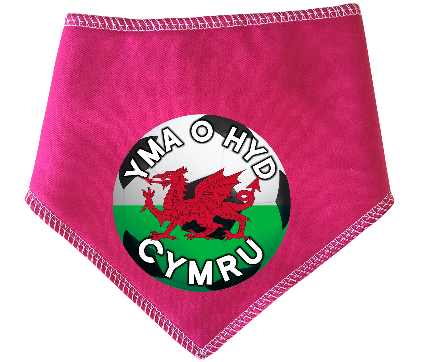 YMA O HYD Cymru  Football Dog Bandana