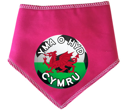 YMA O HYD Cymru  Football Dog Bandana