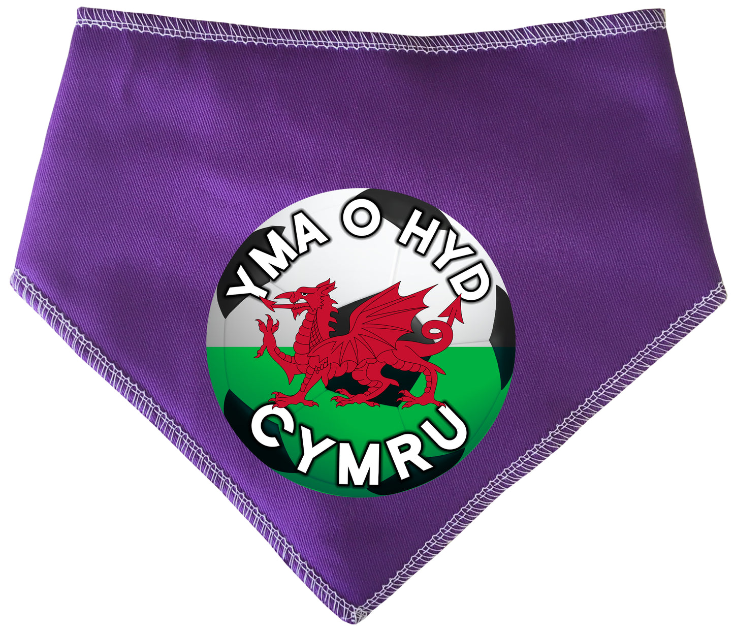 YMA O HYD Cymru  Football Dog Bandana