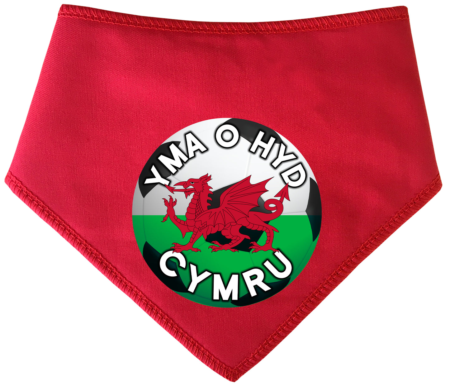YMA O HYD Cymru  Football Dog Bandana