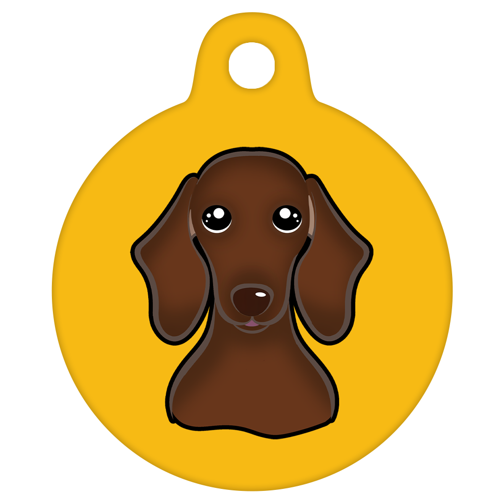 31mm Diameter Medium Size - Dachshund Dog
