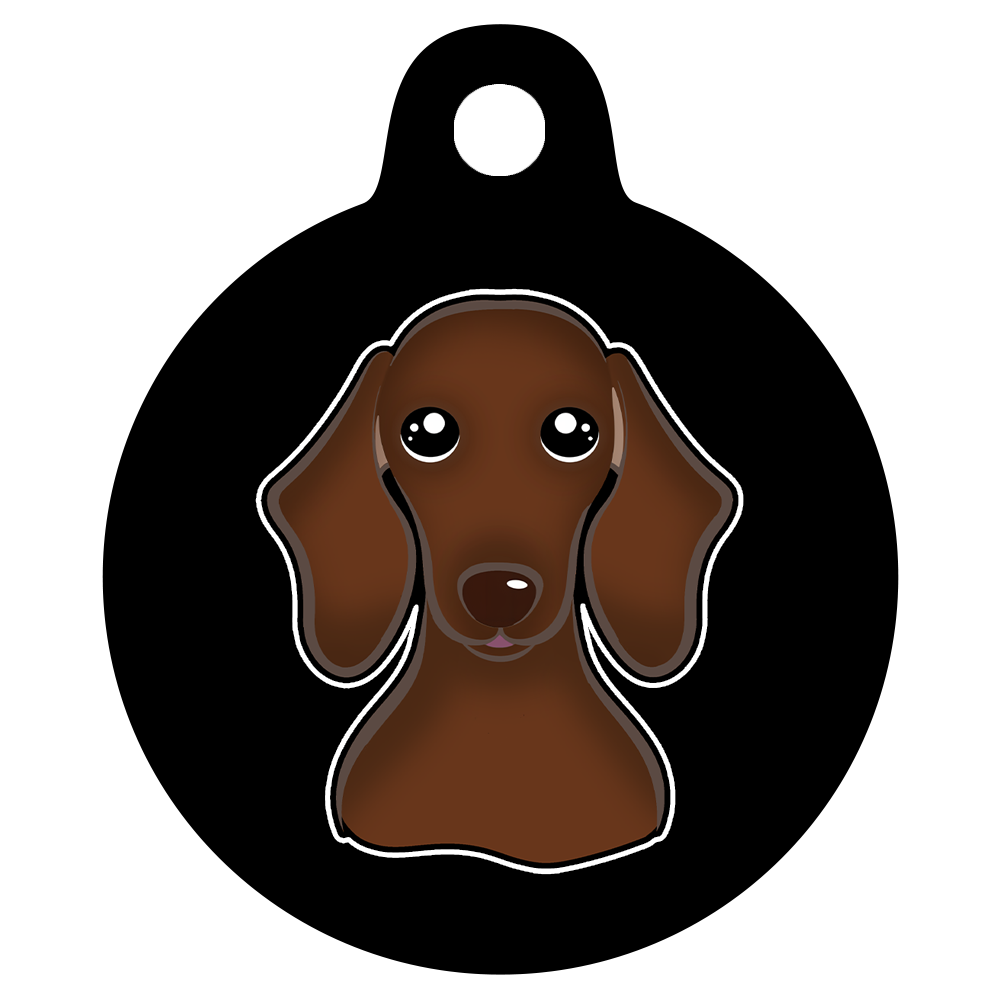 31mm Diameter Medium Size - Dachshund Dog