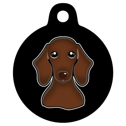 31mm Diameter Medium Size - Dachshund Dog