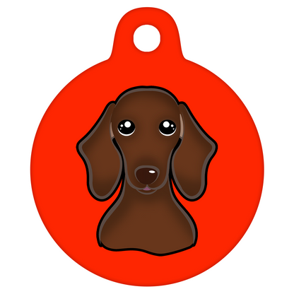 31mm Diameter Medium Size - Dachshund Dog