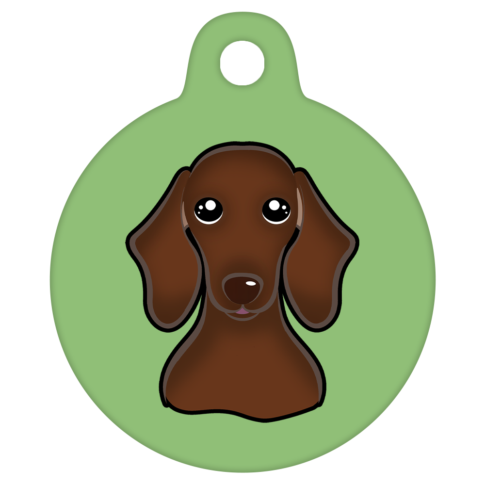 31mm Diameter Medium Size - Dachshund Dog