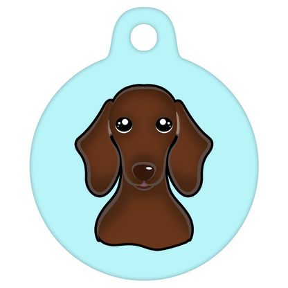 38mm Diameter Large Size - Dachshund Dog
