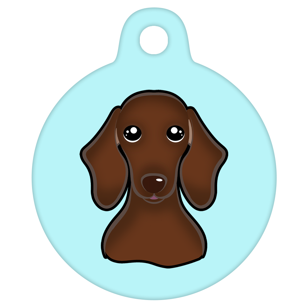31mm Diameter Medium Size - Dachshund Dog