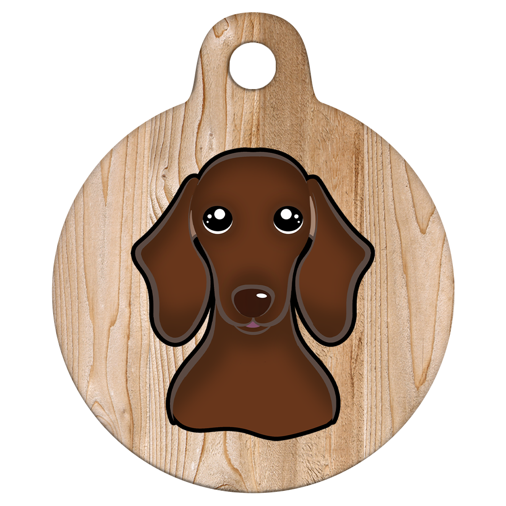 38mm Diameter Large Size - Dachshund Dog