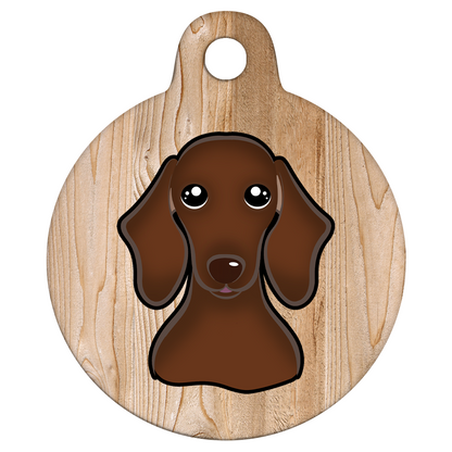 38mm Diameter Large Size - Dachshund Dog