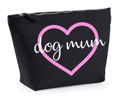 'Dog Mum' Natural Cotton Make-Up Bag Personalised