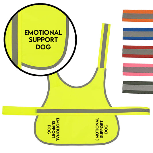 'Emotional Support Dog' High Visibility Lightweight Coat