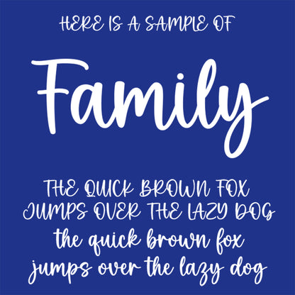 BLUE Any Wording Dog Bandana With Font Choices