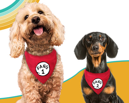 Fang 1 Thing Dr Seuss Dog Bandana