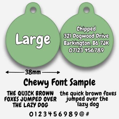 Matcha - Pet ID Tag