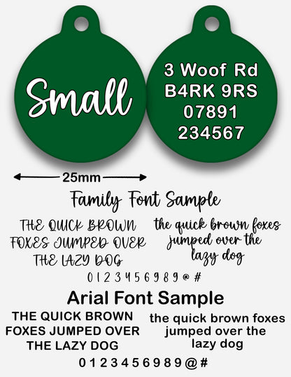 Pine - Pet ID Tag