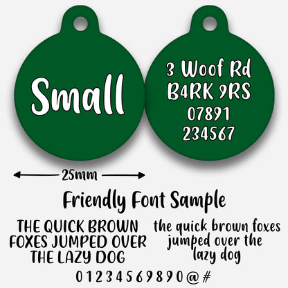 Pine - Pet ID Tag