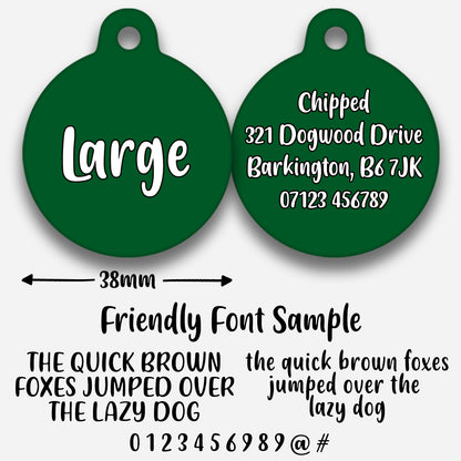 Pine - Pet ID Tag
