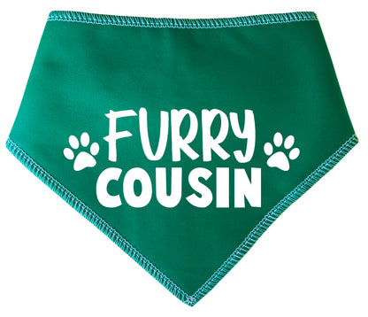 Furry Cousin Dog Bandana