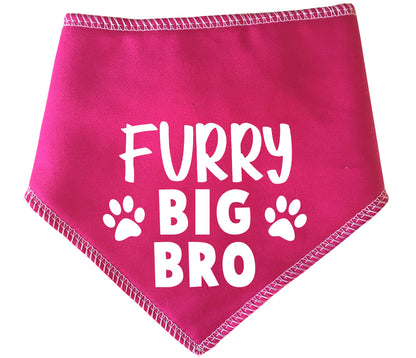 Furry Big Bro Dog Bandana
