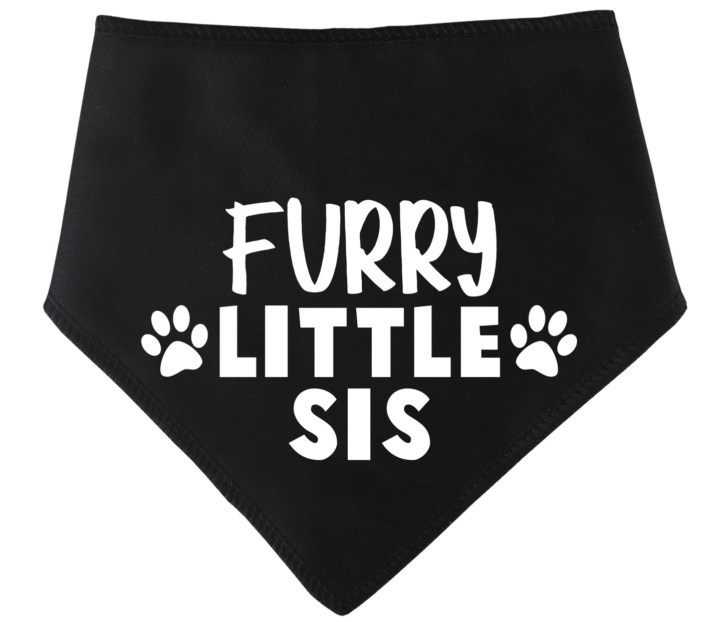 Furry Little Sis Dog Bandana