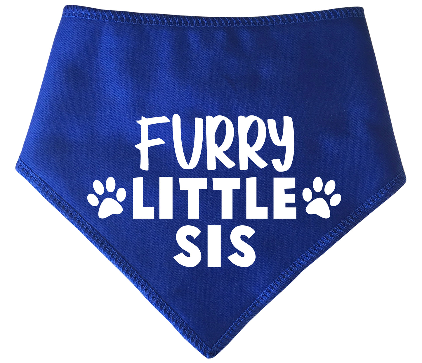 Furry Little Sis Dog Bandana