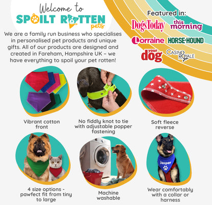 Suppaw Girl Pink Dog Bandana