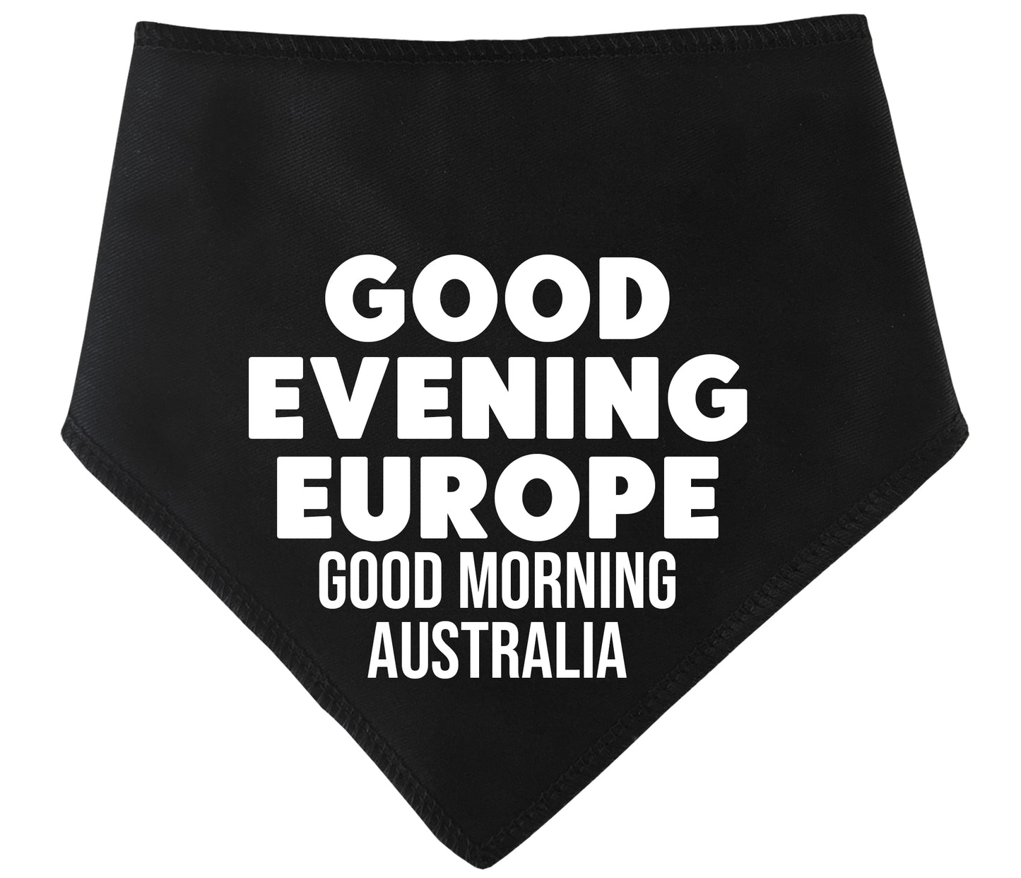 Good Evening Europe Eurovision Dog Bandana