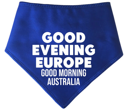 Good Evening Europe Eurovision Dog Bandana