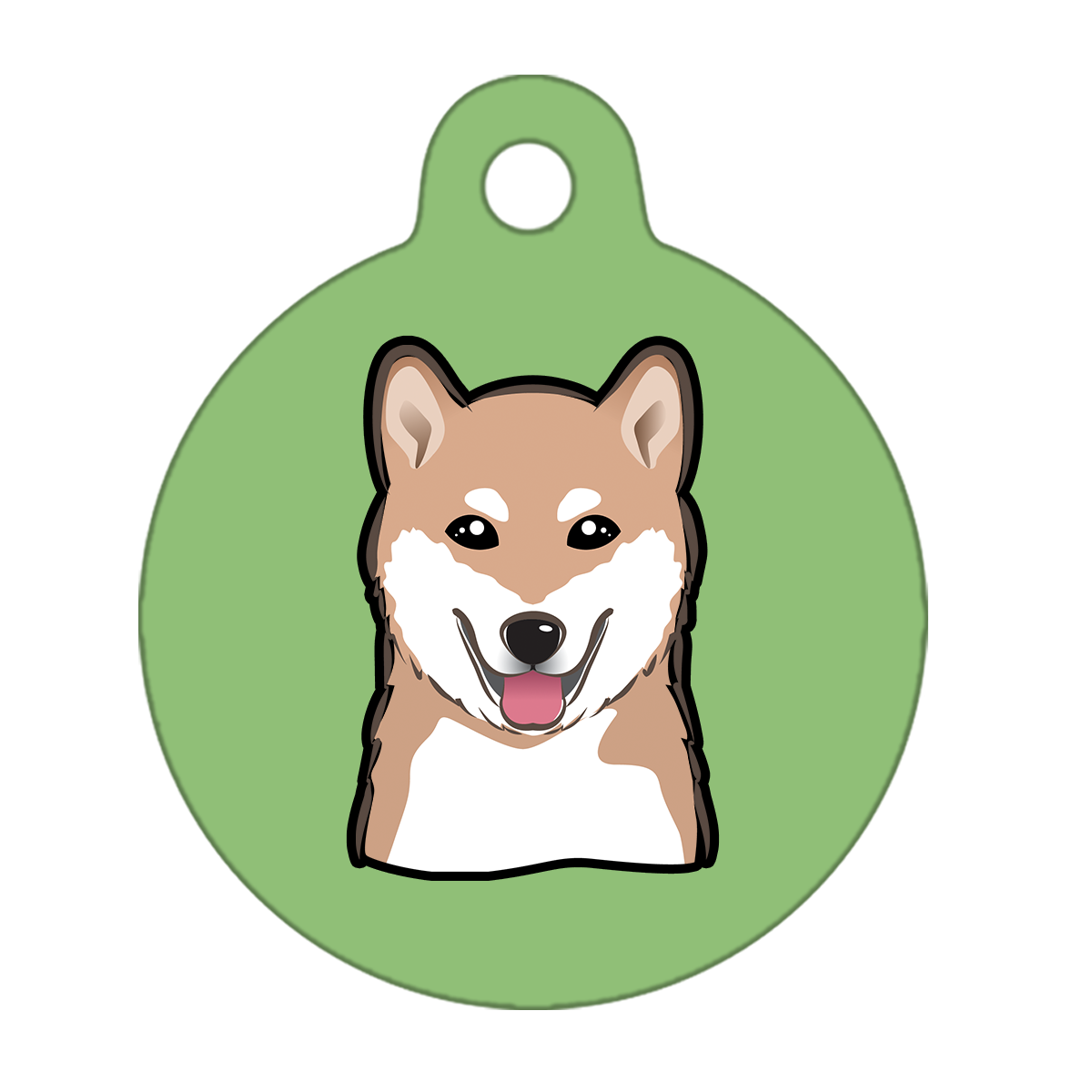 31mm Diameter Medium Size - Shiba Inu Dog