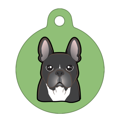 25mm Diameter Small Size - French Bulldog Design