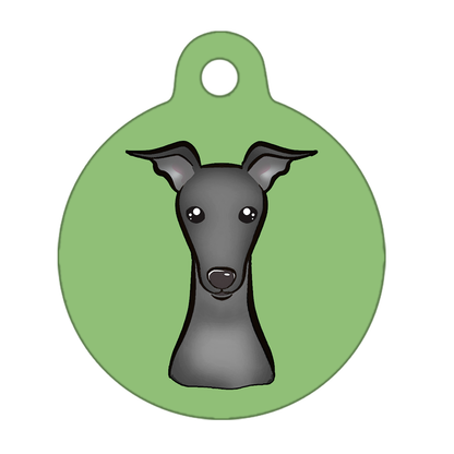 38mm Diameter Large Size - Whippet Dog