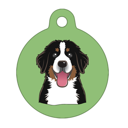 19mm Diameter Tiny Size - Bernese Mountain Dog
