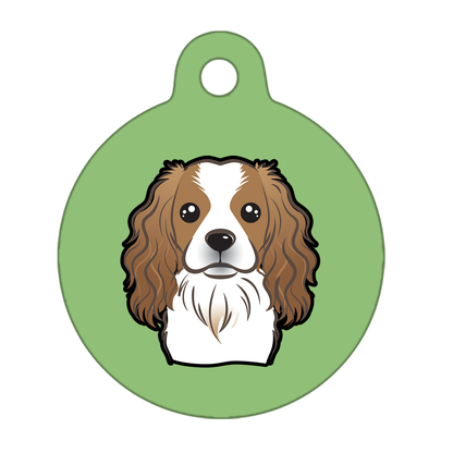 31mm Diameter Medium Size - Cavalier King Charles Spaniel Dog
