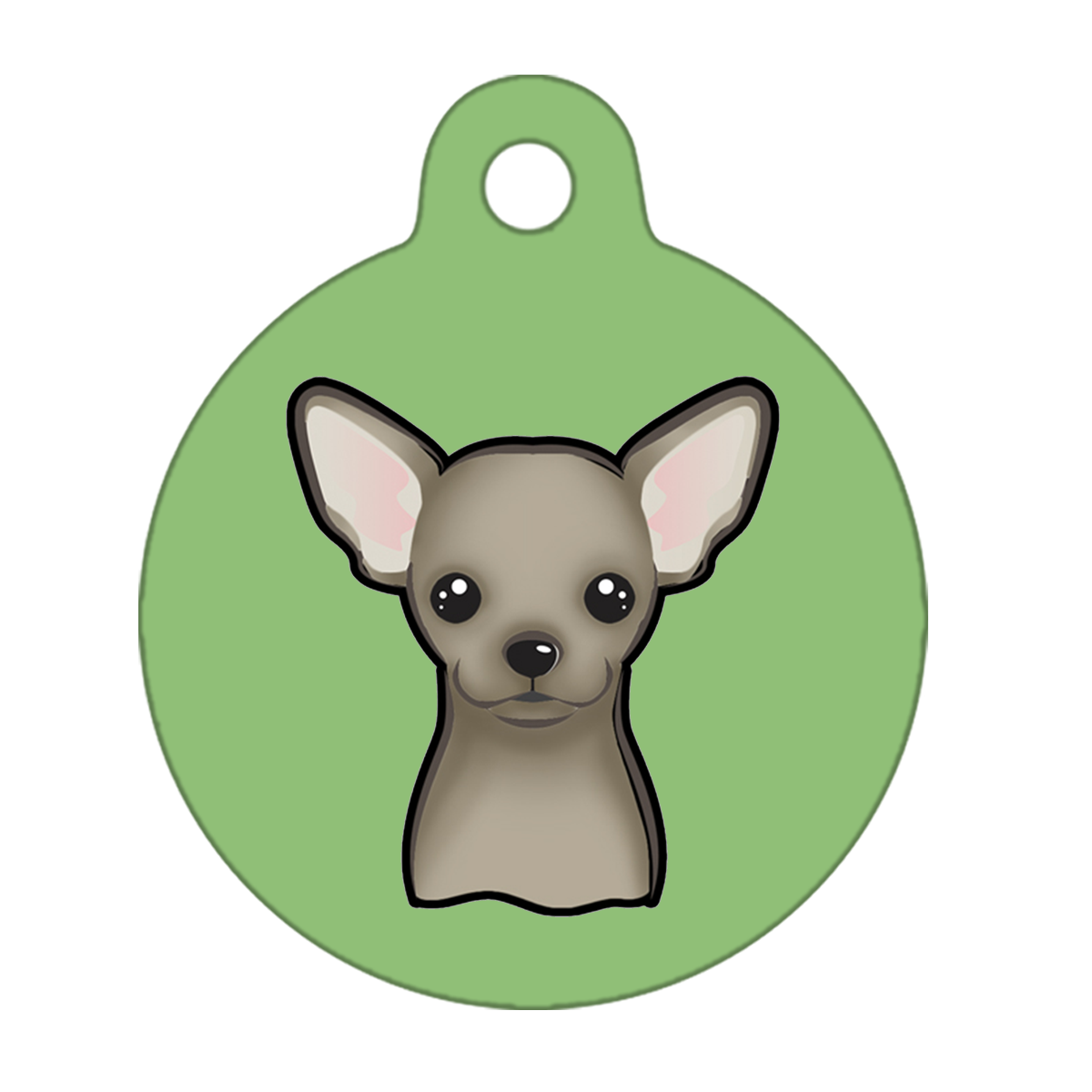 38mm Diameter Large Size - Chihuahua Dog