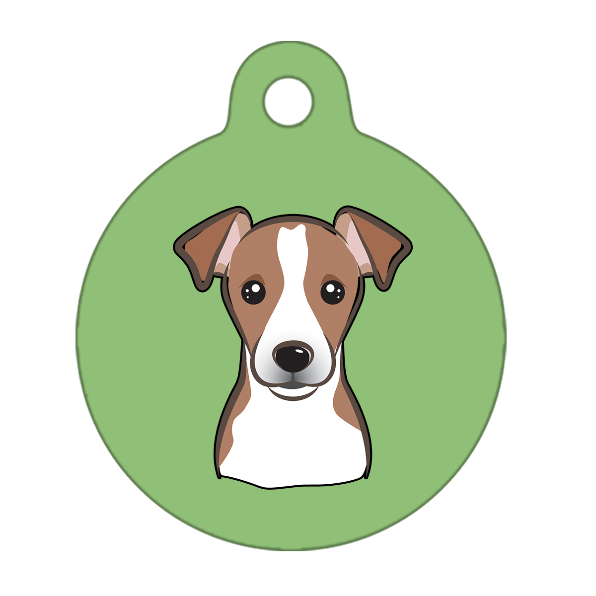 31mm Diameter Medium Size - Jack Russell Design
