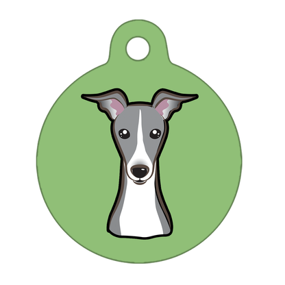 19mm Diameter Tiny Size - Greyhound Dog