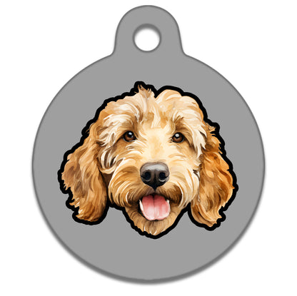 38mm Diameter Large Size - Doodle Dog