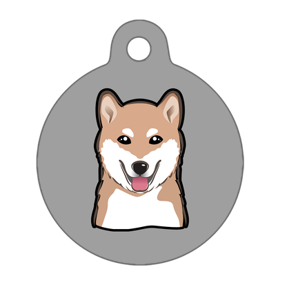 31mm Diameter Medium Size - Shiba Inu Dog