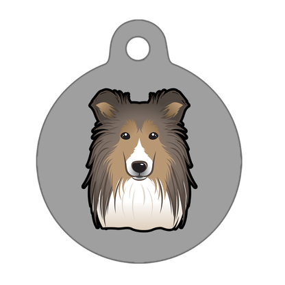 31mm Diameter Medium Size - Shetland Dog