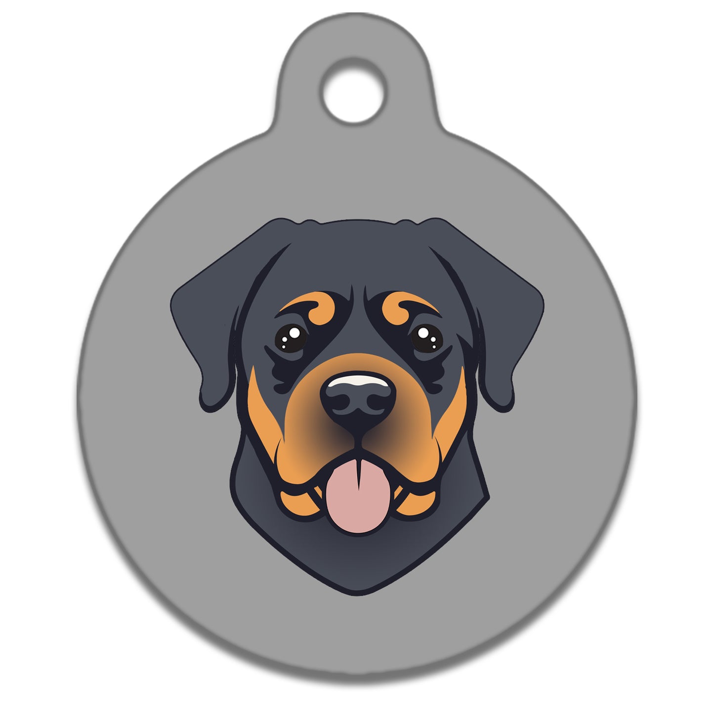 38mm Diameter Large Size - Rottweiler Dog
