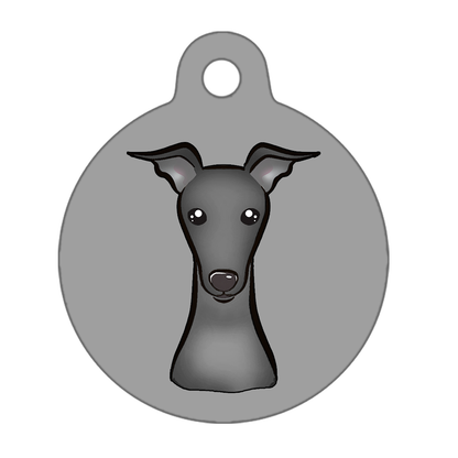 25mm Diameter Small Size - Greyhound Dog