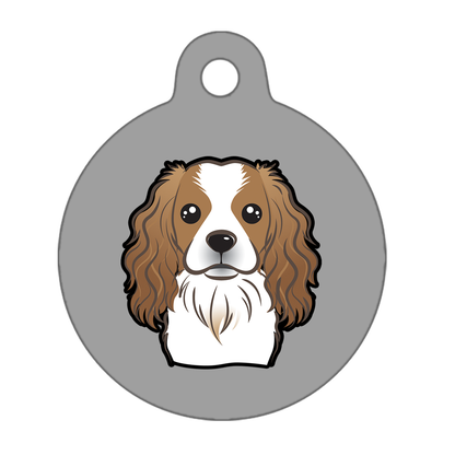 31mm Diameter Medium Size - Cavalier King Charles Spaniel Dog
