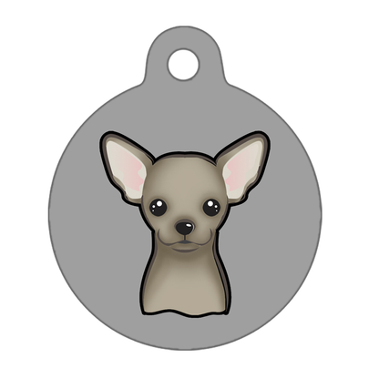 38mm Diameter Large Size - Chihuahua Dog