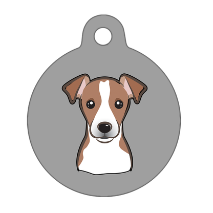 19mm Diameter Tiny Size - Jack Russell Design
