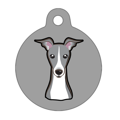 38mm Diameter Large Size - Whippet Dog