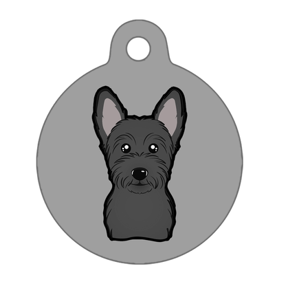 31mm Diameter Medium Size - Scottish Terrier Dog