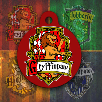 Dogwarts Student - Gryffinpaw - Pet ID Tag