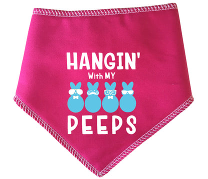 Hanging With My Peeps Dog Bandana