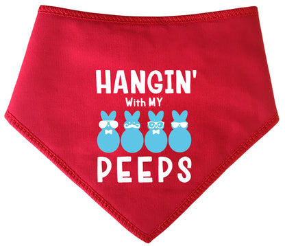 Hanging With My Peeps Dog Bandana