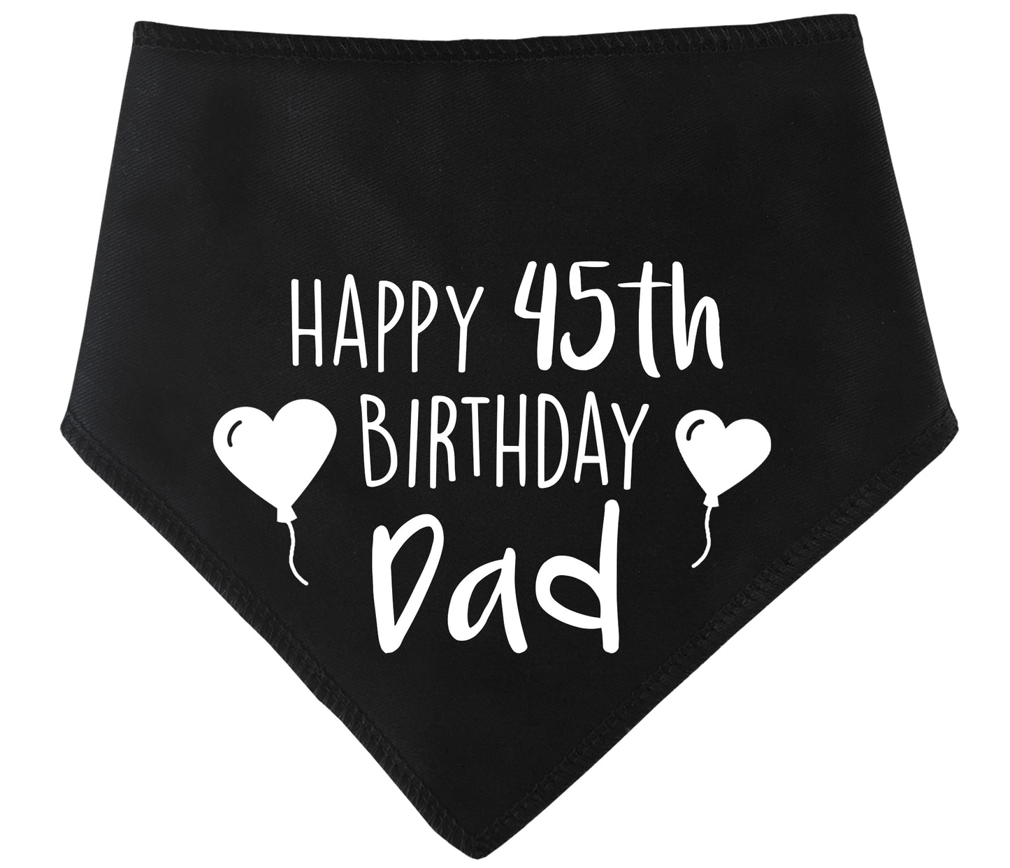 Happy Birthday Dad With Any Age Dog Bandana